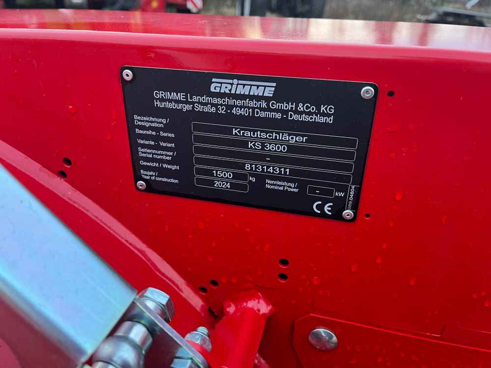 Grimme KS 3600 - Cosechadora: foto 2 Grimme KS 3600 - Cosechadora: foto 2