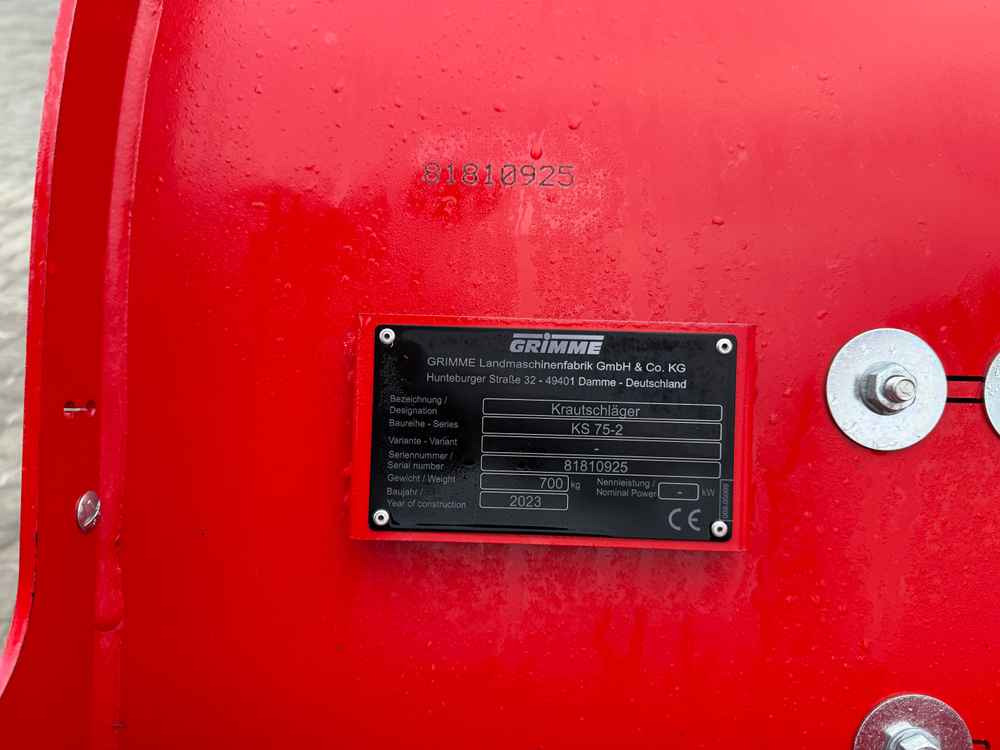 Grimme KS 75-2 - Cosechadora: foto 2 Grimme KS 75-2 - Cosechadora: foto 2