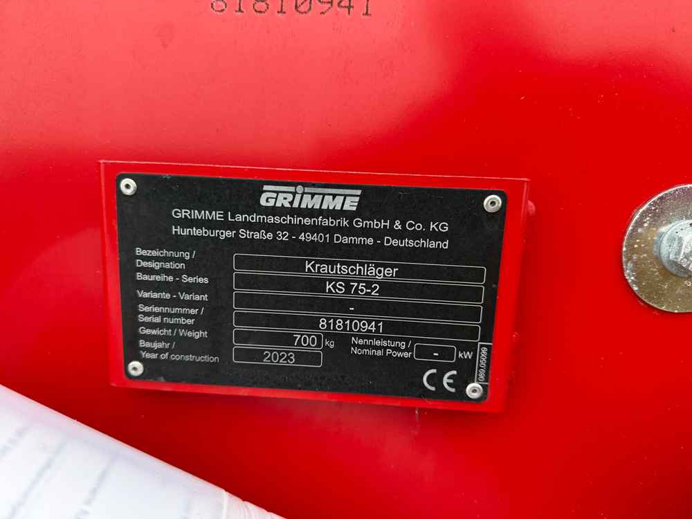 Grimme KS 75-2 - Cosechadora: foto 2 Grimme KS 75-2 - Cosechadora: foto 2