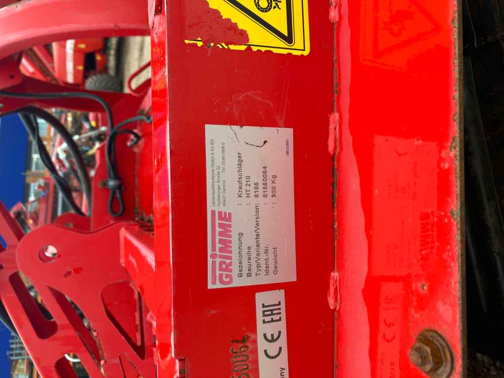 Grimme Grimme HT 210 Front Mounted Self-Propelled Topper - Cosechadora: foto 2 Grimme Grimme HT 210 Front Mounted Self-Propelled Topper - Cosechadora: foto 2