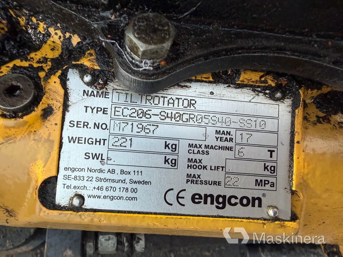 Leasing de  Grävmaskin CAT 305E2 CR med tillbehör Grävmaskin CAT 305E2 CR med tillbehör: foto 14