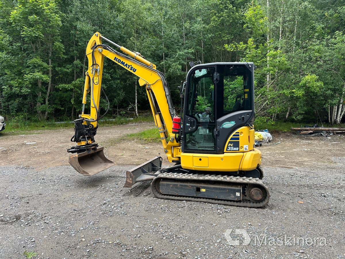 Grävmaskin Komatsu PC35MR-5 - Excavadora de cadenas: foto 2 Grävmaskin Komatsu PC35MR-5 - Excavadora de cadenas: foto 2