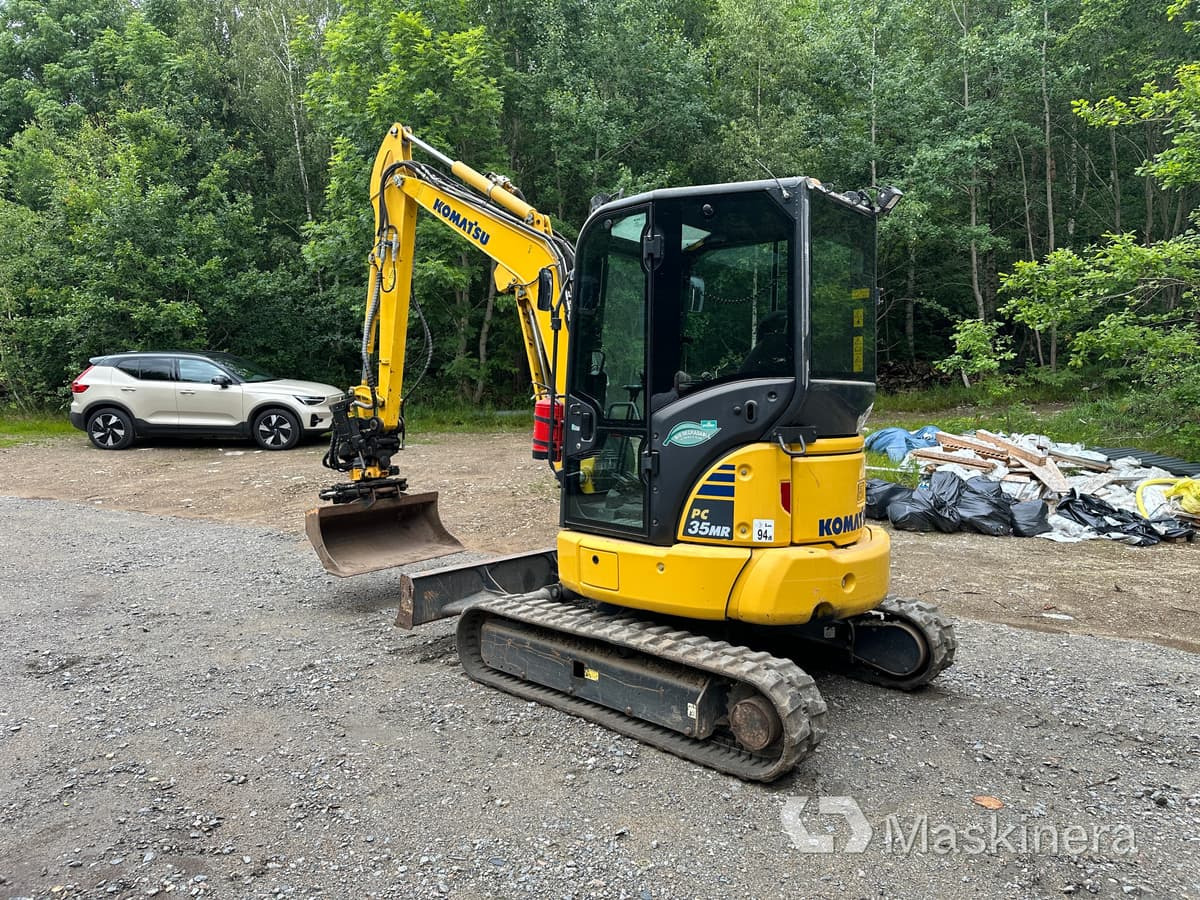 Grävmaskin Komatsu PC35MR-5 - Excavadora de cadenas: foto 3 Grävmaskin Komatsu PC35MR-5 - Excavadora de cadenas: foto 3
