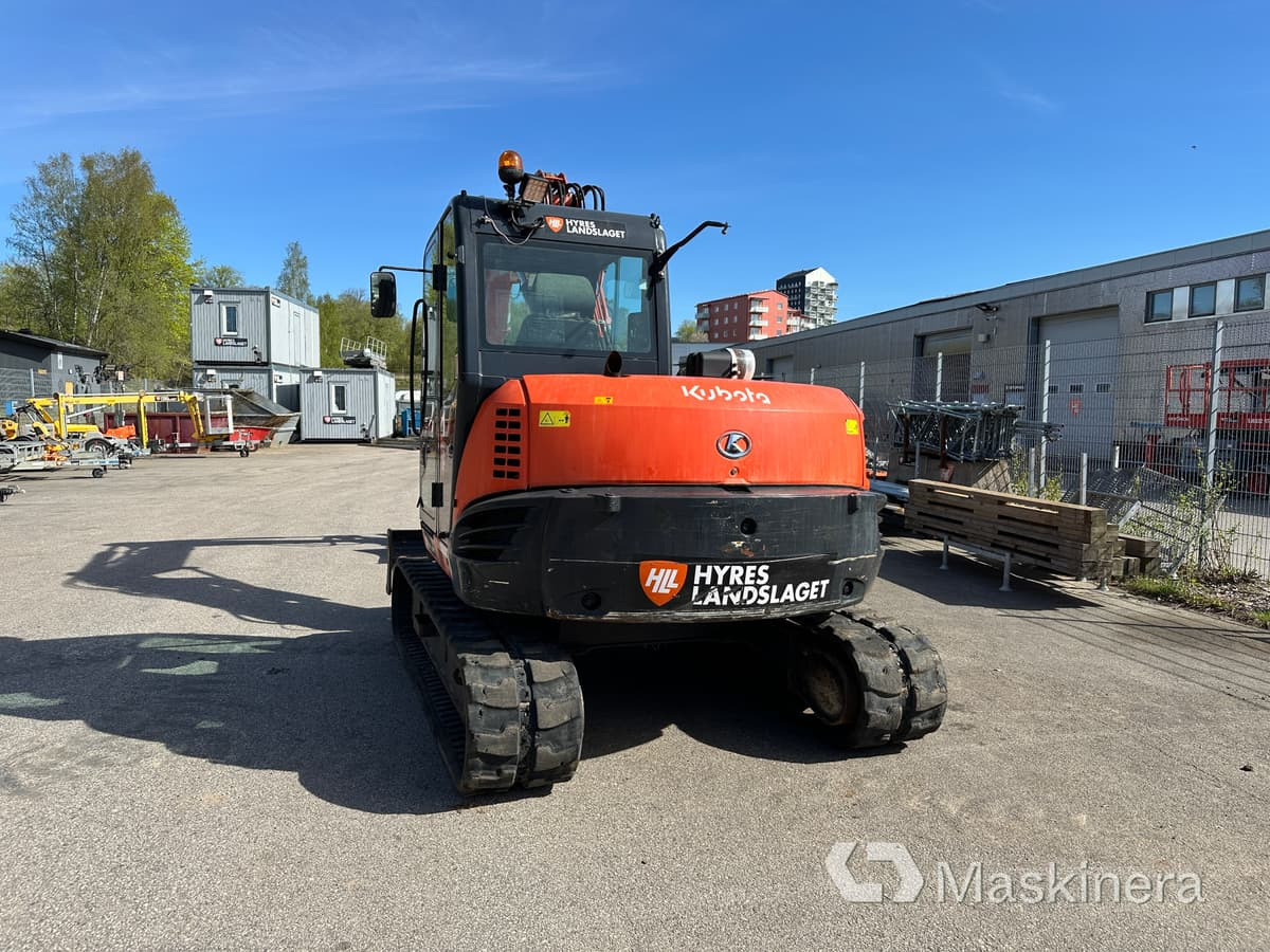 Grävmaskin Kubota KX080-4 - Excavadora de cadenas: foto 4 Grävmaskin Kubota KX080-4 - Excavadora de cadenas: foto 4