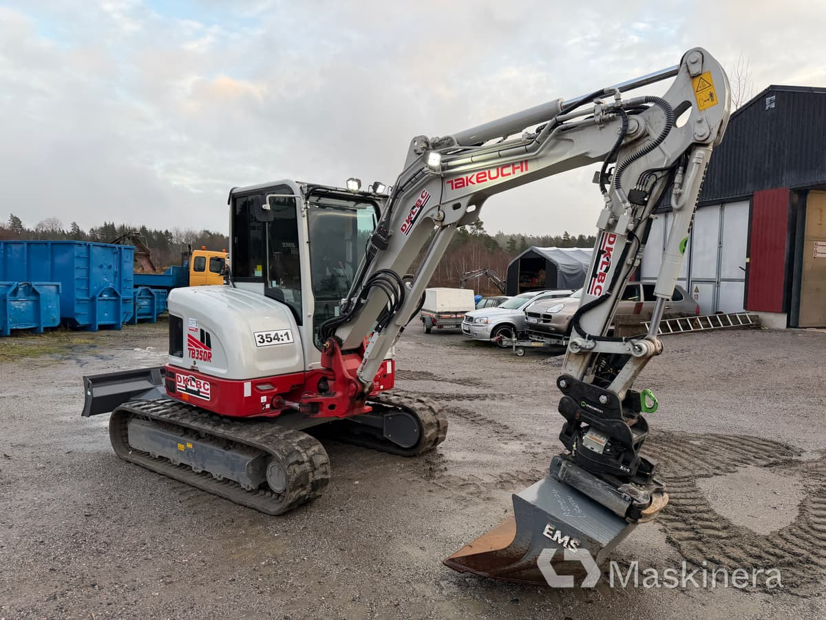 Grävmaskin Takeuchi TB350R med redskap - Excavadora de cadenas: foto 3 Grävmaskin Takeuchi TB350R med redskap - Excavadora de cadenas: foto 3