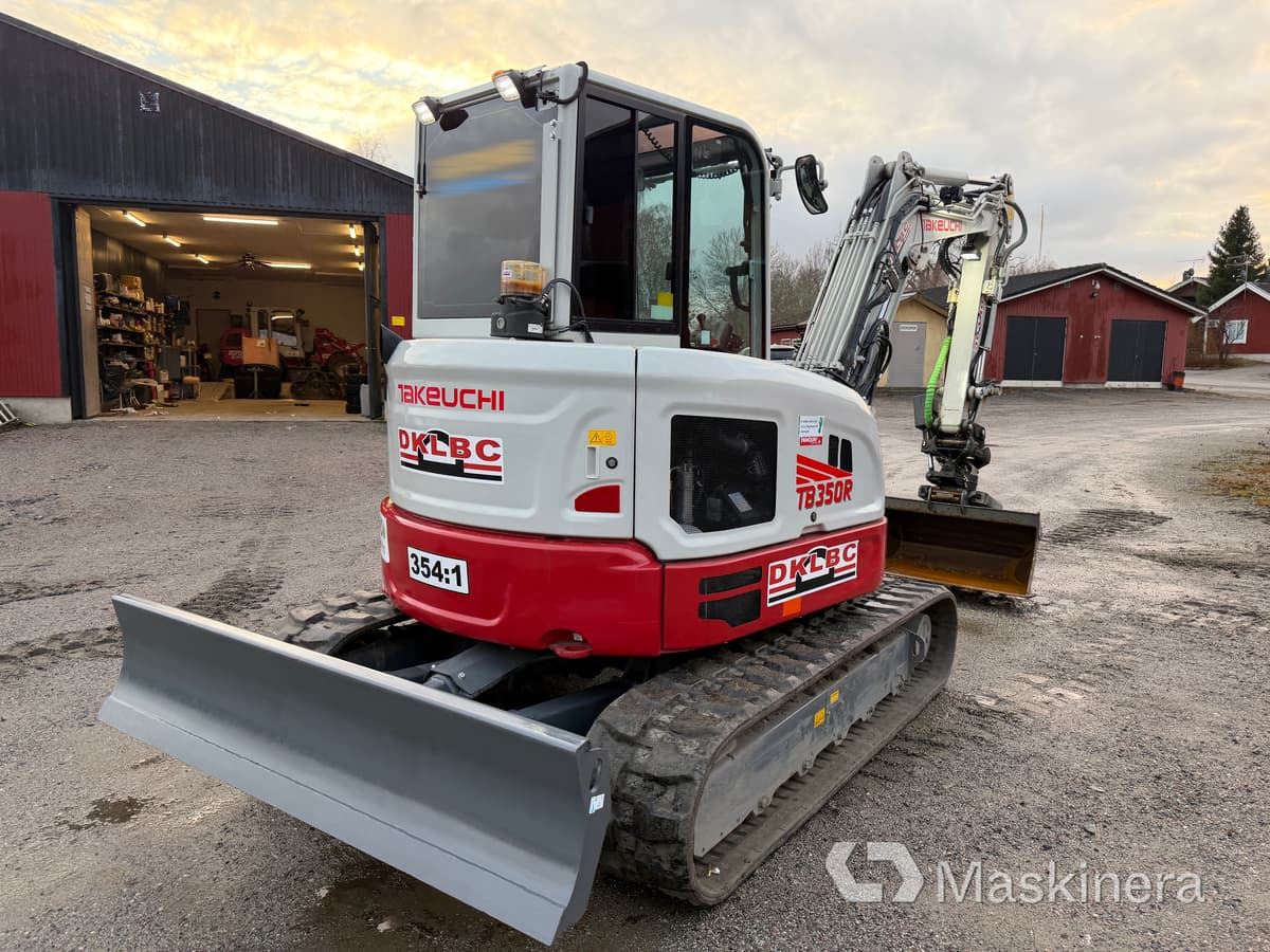 Grävmaskin Takeuchi TB350R med redskap - Excavadora de cadenas: foto 5 Grävmaskin Takeuchi TB350R med redskap - Excavadora de cadenas: foto 5
