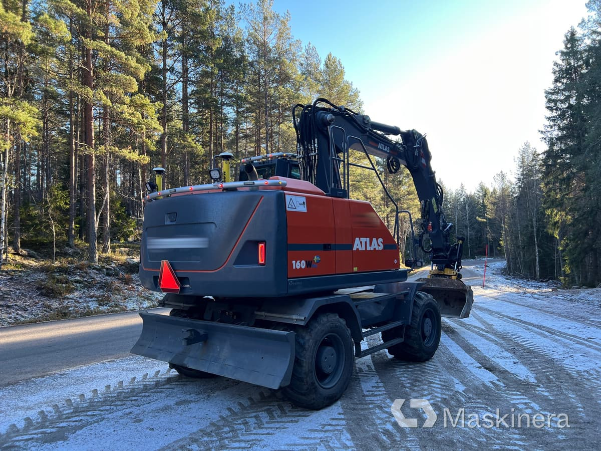 Hjulgrävare Atlas 160 W med grävsystem - Excavadora de cadenas: foto 5 Hjulgrävare Atlas 160 W med grävsystem - Excavadora de cadenas: foto 5