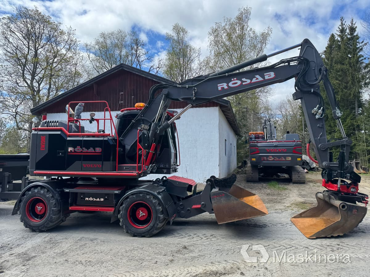 Hjulgrävare Volvo EW160E med kärra - Excavadora de cadenas: foto 5 Hjulgrävare Volvo EW160E med kärra - Excavadora de cadenas: foto 5