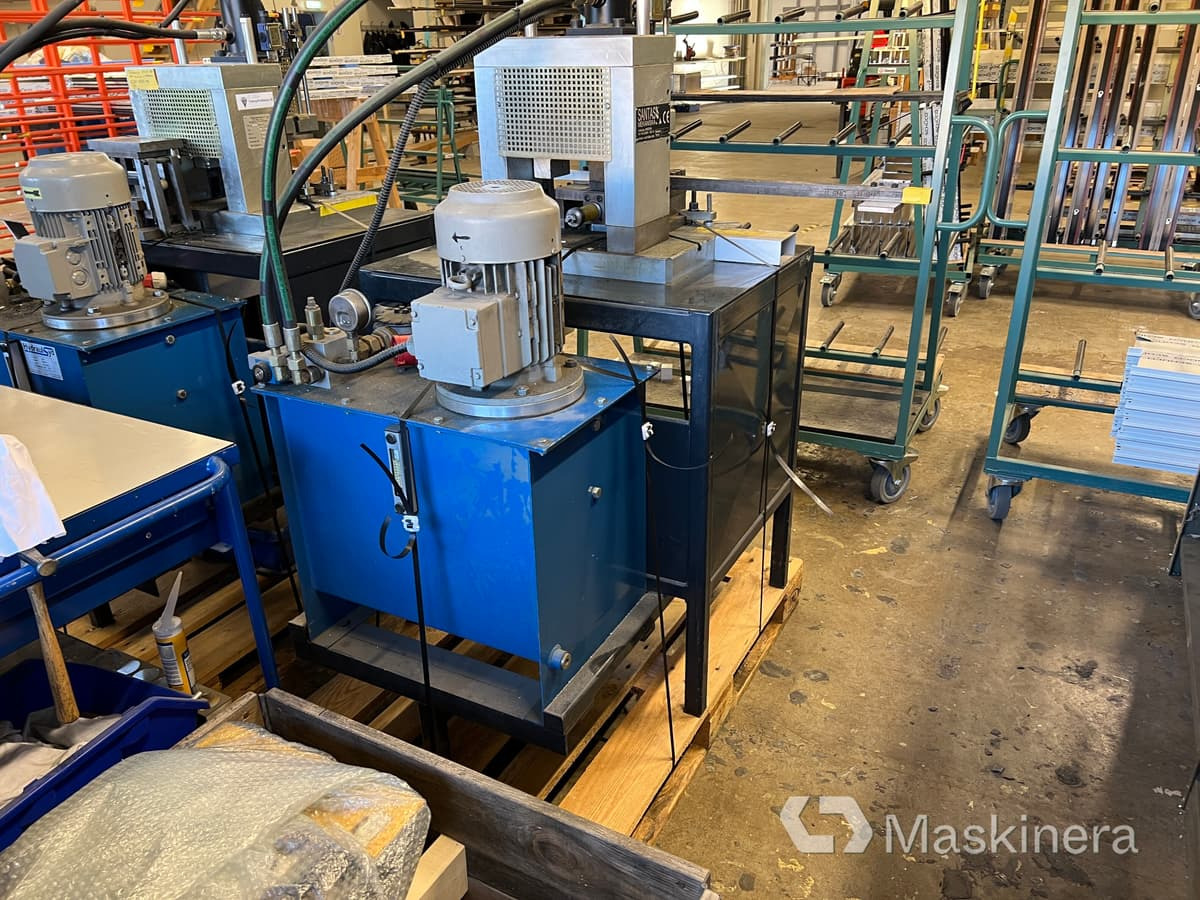 Hydraulisk press Santas Mekaniska DS88 - Máquina para metal: foto 4 Hydraulisk press Santas Mekaniska DS88 - Máquina para metal: foto 4