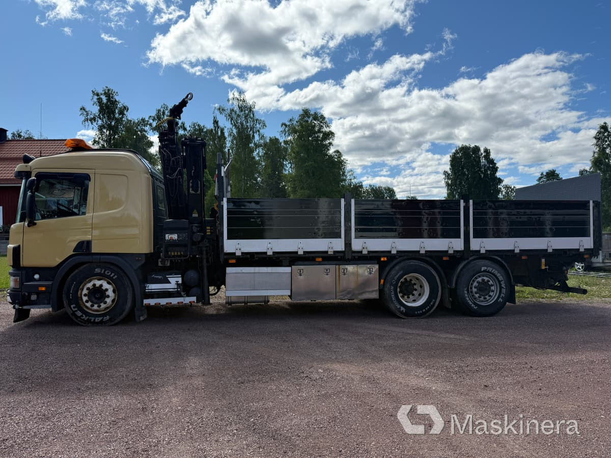Kranbil Scania 114G - Camión caja abierta, Camión grúa: foto 2 Kranbil Scania 114G - Camión caja abierta, Camión grúa: foto 2
