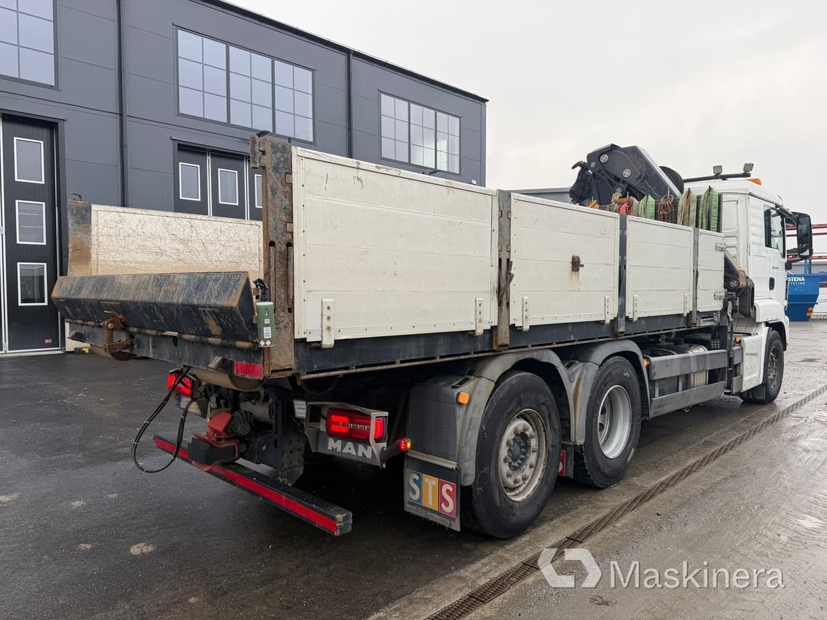 Kranväxlare Man TGS 26.480 med tillbehör - Camión caja abierta, Camión grúa: foto 4 Kranväxlare Man TGS 26.480 med tillbehör - Camión caja abierta, Camión grúa: foto 4