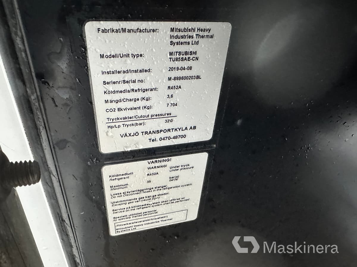 Camión frigorífico Mercedes-Benz Atego Kylbil: foto 49