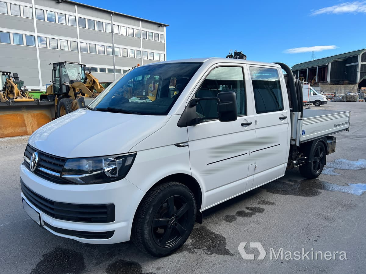Pickup Volkswagen TRP P-U EH 4M med kran - Furgoneta pequeña: foto 1 Pickup Volkswagen TRP P-U EH 4M med kran - Furgoneta pequeña: foto 1