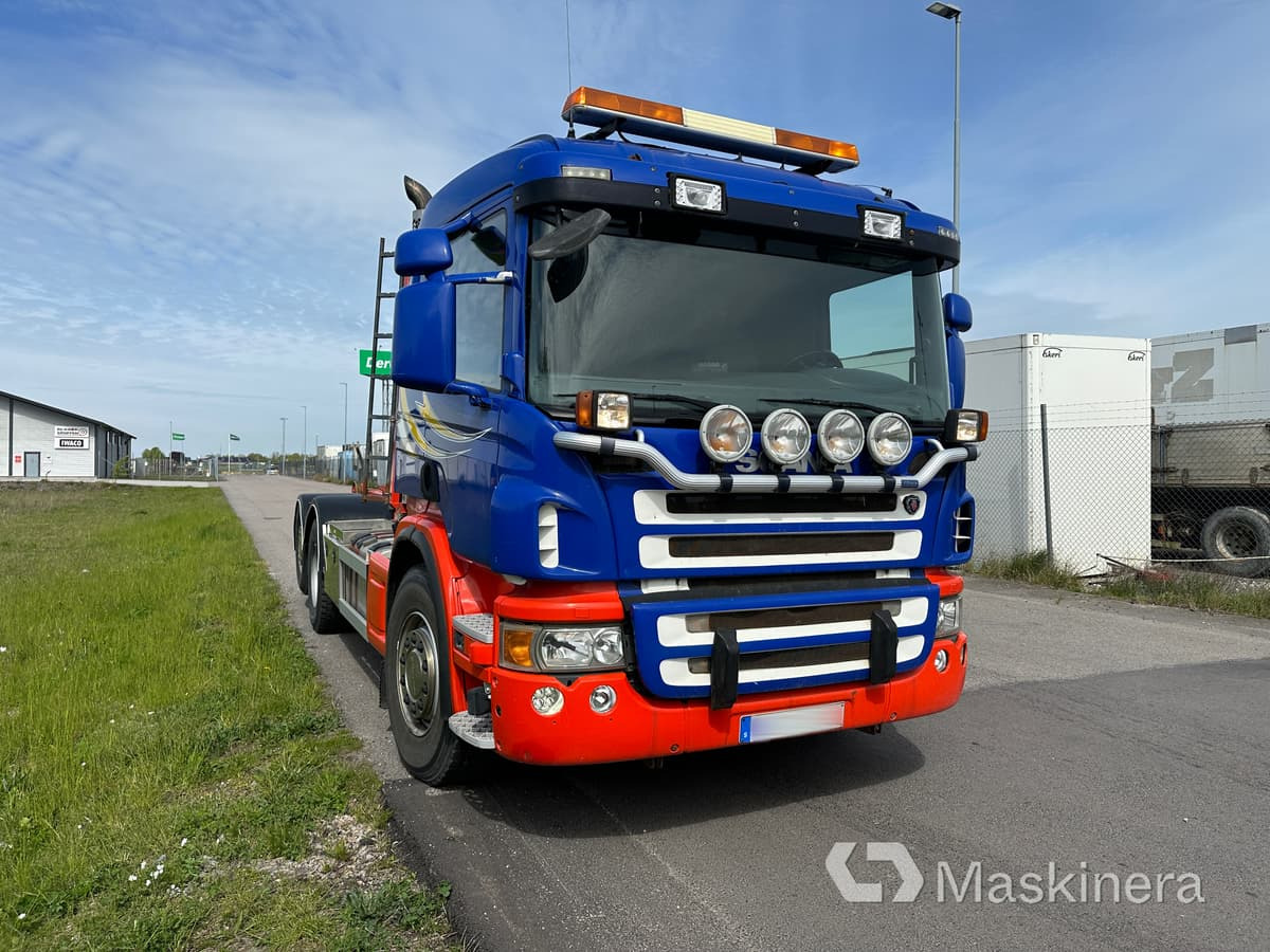 Scania P400LB6X2*4HNB Lastväxlare Scania P400 6X2*4 - Camión multibasculante: foto 3 Scania P400LB6X2*4HNB Lastväxlare Scania P400 6X2*4 - Camión multibasculante: foto 3