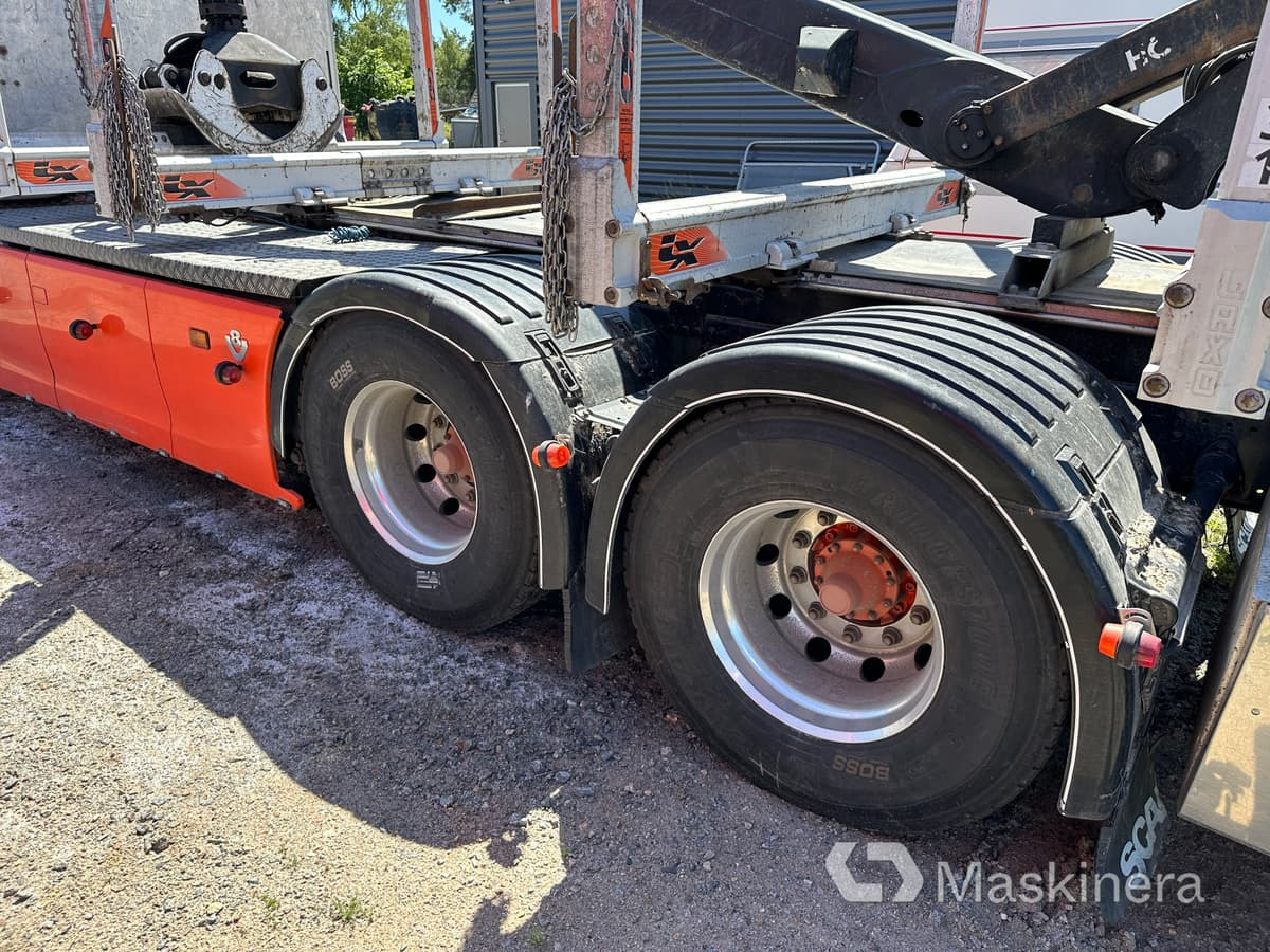 Camión forestal Timmerbil Scania R650B 6X4 NB + Släp: foto 26