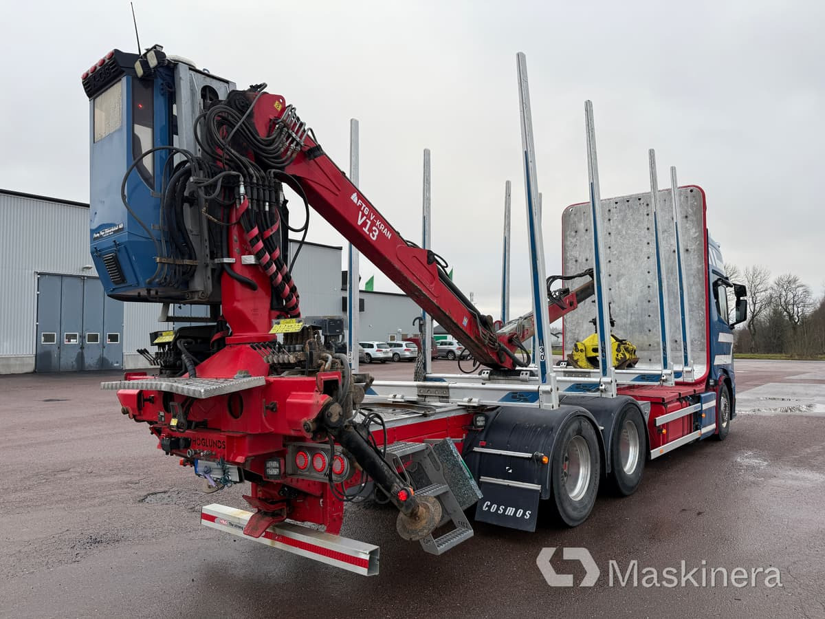 Timmerbil Scania R650B 6X4 - Camión forestal, Camión grúa: foto 5 Timmerbil Scania R650B 6X4 - Camión forestal, Camión grúa: foto 5