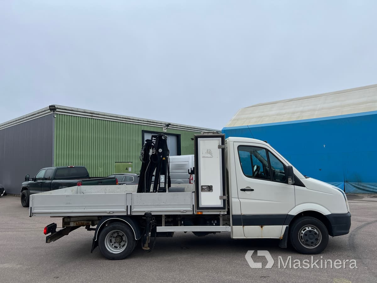 Volkswagen Crafter 50 2.5 TDI Kranbil med flak Volkswagen Crafter - Furgón: foto 4 Volkswagen Crafter 50 2.5 TDI Kranbil med flak Volkswagen Crafter - Furgón: foto 4