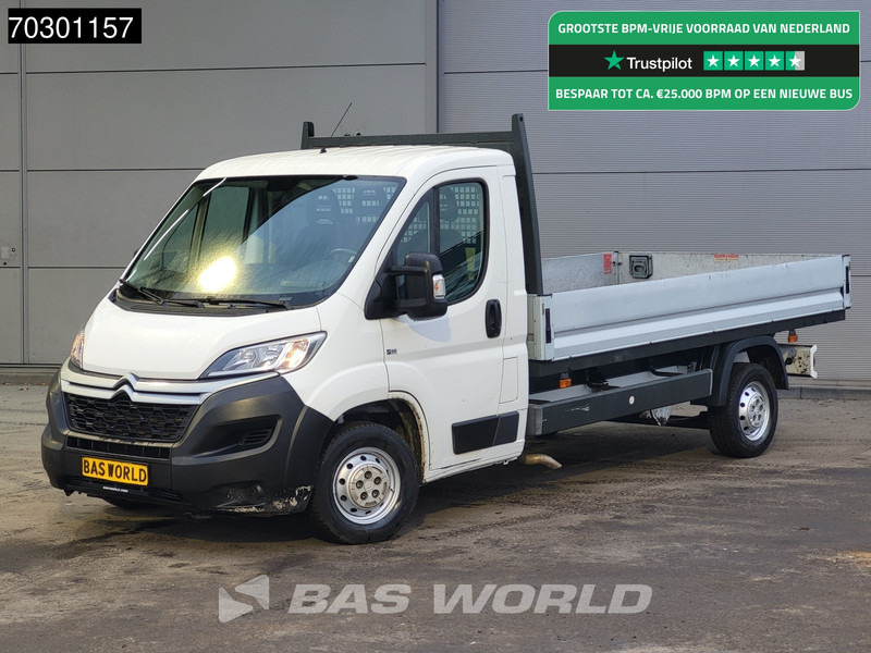 Citroën Jumper 130 PK Open Laadbak Navi Airco Cruise Euro6 Pritsche Pickup Airco Cruise control - Furgoneta caja abierta: foto 1 Citroën Jumper 130 PK Open Laadbak Navi Airco Cruise Euro6 Pritsche Pickup Airco Cruise control - Furgoneta caja abierta: foto 1