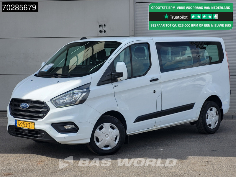 Ford Transit 105pk Personenvervoer Incl.BPM/Ex. BTW 9-Persoons Airco Cruise LED Parkeersensoren Taxi Passenger Transport Kombi Tourer Euro6 L - Minibús, Furgoneta de pasajeros: foto 1 Ford Transit 105pk Personenvervoer Incl.BPM/Ex. BTW 9-Persoons Airco Cruise LED Parkeersensoren Taxi Passenger Transport Kombi Tourer Euro6 L - Minibús, Furgoneta de pasajeros: foto 1