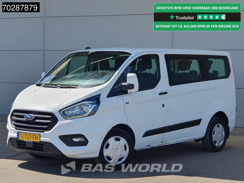 Ford Transit Custom 105pk 9-Persoons Airco Cruise LED Parkeersensoren Taxi Passenger Transport Kombi Tourer Euro6 L2 Airco Cruise control - Minibús, Furgoneta de pasajeros: foto 1 Ford Transit Custom 105pk 9-Persoons Airco Cruise LED Parkeersensoren Taxi Passenger Transport Kombi Tourer Euro6 L2 Airco Cruise control - Minibús, Furgoneta de pasajeros: foto 1