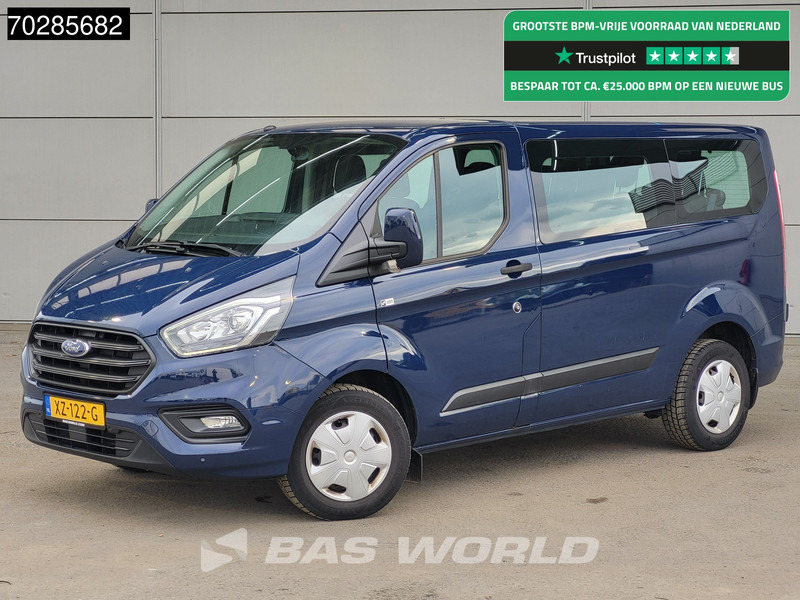 Ford Transit Custom 130PK Personenvervoer incl. BPM/ex. BTW 9 Persoons Taxi TV LED Airco Cruise Parkeersensoren Euro6 Passenger Transport Kombi Tour - Minibús, Furgoneta de pasajeros: foto 1 Ford Transit Custom 130PK Personenvervoer incl. BPM/ex. BTW 9 Persoons Taxi TV LED Airco Cruise Parkeersensoren Euro6 Passenger Transport Kombi Tour - Minibús, Furgoneta de pasajeros: foto 1