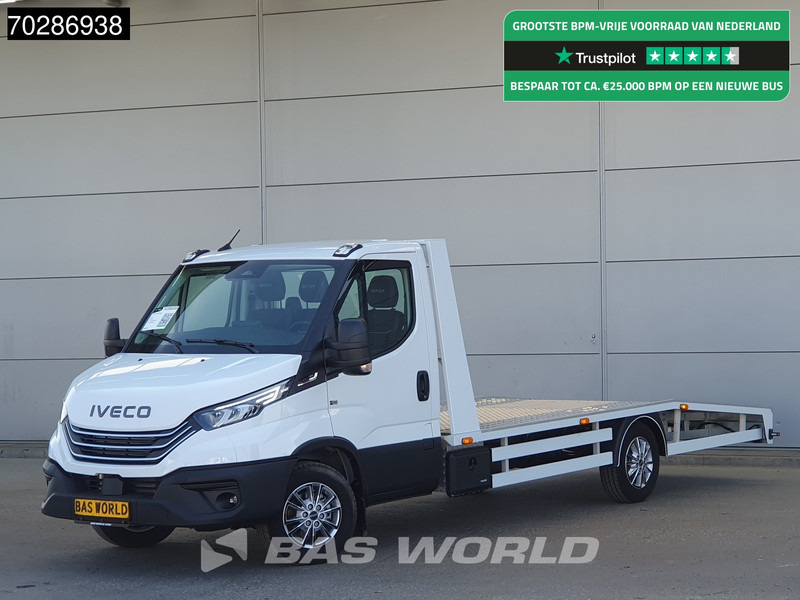 Iveco Daily 35S18 3.0L Autotransporter Automaat 3,5t Trekhaak Navi ACC LED Airco Lier Euro6 Oprijwagen Cartransporter Trekhaak - Furgoneta: foto 1 Iveco Daily 35S18 3.0L Autotransporter Automaat 3,5t Trekhaak Navi ACC LED Airco Lier Euro6 Oprijwagen Cartransporter Trekhaak - Furgoneta: foto 1