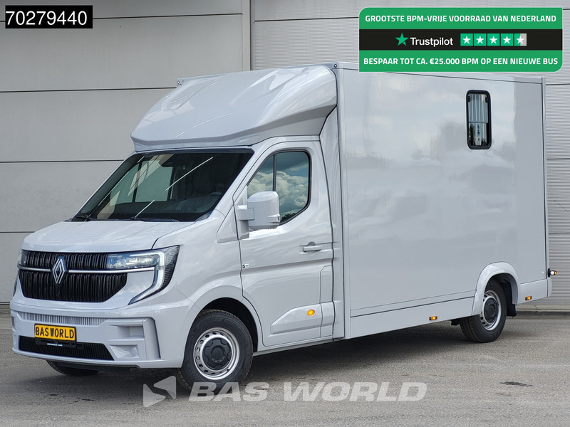 Renault Master 130pk 2025 model Paardenwagen Hengstenuitvoering / Horsetruck / Veewagen 18m3 Airco Cruise control - Furgoneta: foto 1 Renault Master 130pk 2025 model Paardenwagen Hengstenuitvoering / Horsetruck / Veewagen 18m3 Airco Cruise control - Furgoneta: foto 1
