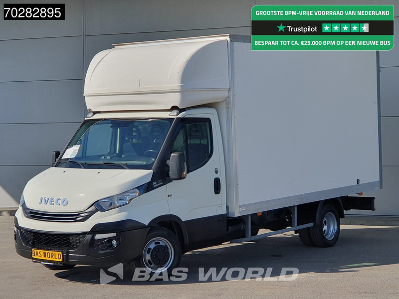 Iveco 35C16 Automaat Bakwagen Achterdeuren Airco Cruise Euro6 Meubelbak Koffer 20m3 Airco Cruise control - Furgoneta caja cerrada: foto 1 Iveco 35C16 Automaat Bakwagen Achterdeuren Airco Cruise Euro6 Meubelbak Koffer 20m3 Airco Cruise control - Furgoneta caja cerrada: foto 1