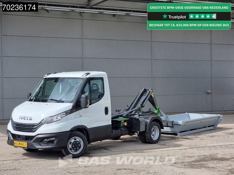 Iveco Daily 35C16 3.0 Haakarm Kipper Hooklift Abrollkipper 3Ton Airco Cruise control - Furgoneta basculante: foto 1 Iveco Daily 35C16 3.0 Haakarm Kipper Hooklift Abrollkipper 3Ton Airco Cruise control - Furgoneta basculante: foto 1