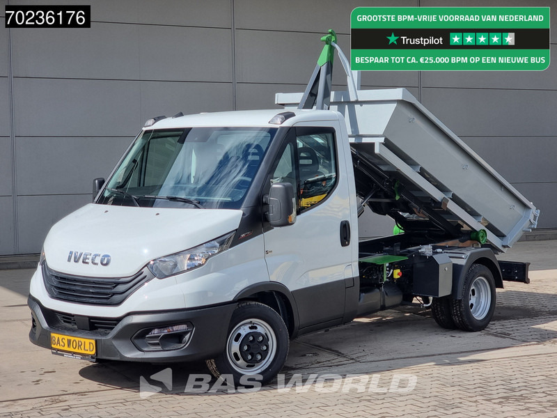 Iveco Daily 35C16 3.0 Haakarm Kipper Hooklift Abrollkipper 3Ton Airco Cruise control - Furgoneta basculante: foto 1 Iveco Daily 35C16 3.0 Haakarm Kipper Hooklift Abrollkipper 3Ton Airco Cruise control - Furgoneta basculante: foto 1