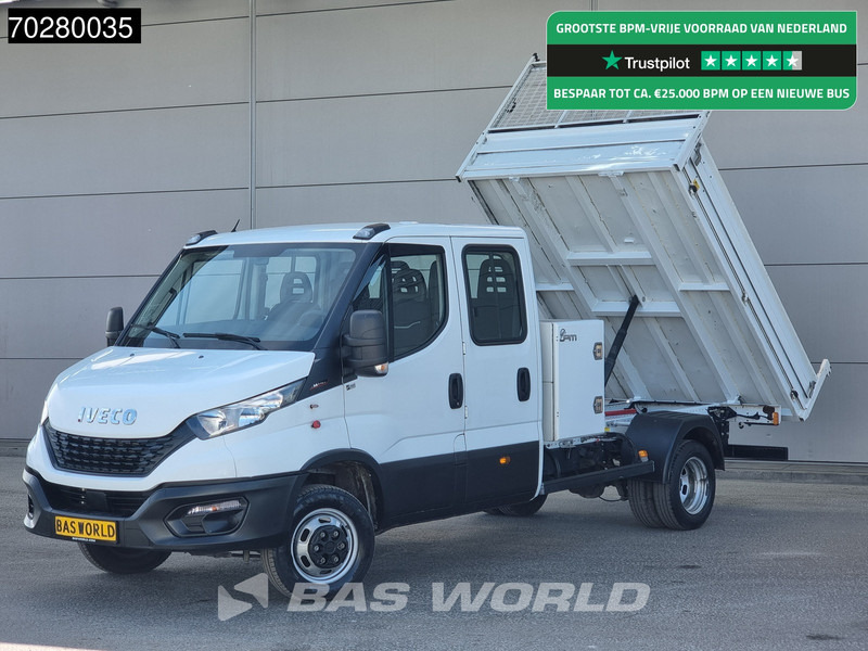 Iveco Daily 35C16 3.0L Kipper met Kist Dubbel Cabine Dubbellucht 3,5t Trekhaak Airco Cruise Euro6 Kieper Tipper Benne Airco Trekhaak Cruise - Furgoneta basculante: foto 1 Iveco Daily 35C16 3.0L Kipper met Kist Dubbel Cabine Dubbellucht 3,5t Trekhaak Airco Cruise Euro6 Kieper Tipper Benne Airco Trekhaak Cruise - Furgoneta basculante: foto 1