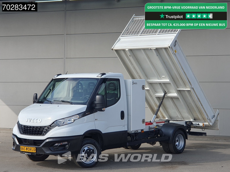 Iveco Daily 35C16 3.0L Kipper met Kist Dubbellucht 3,5t Trekhaak Airco Cruise Euro6 Tipper Benne Kieper 2m3 Airco Trekhaak Cruise control - Furgoneta basculante: foto 1 Iveco Daily 35C16 3.0L Kipper met Kist Dubbellucht 3,5t Trekhaak Airco Cruise Euro6 Tipper Benne Kieper 2m3 Airco Trekhaak Cruise control - Furgoneta basculante: foto 1