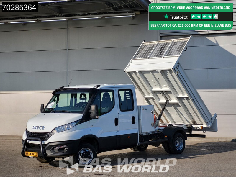 Iveco Daily 35C16 3.0L Special Edition Open Laadbak met Kist Dubbel Cabine Dubbellucht 3,5t Trekhaak Airco Cruise Euro6 Pritsche Pickup Open - Furgoneta caja abierta: foto 1 Iveco Daily 35C16 3.0L Special Edition Open Laadbak met Kist Dubbel Cabine Dubbellucht 3,5t Trekhaak Airco Cruise Euro6 Pritsche Pickup Open - Furgoneta caja abierta: foto 1