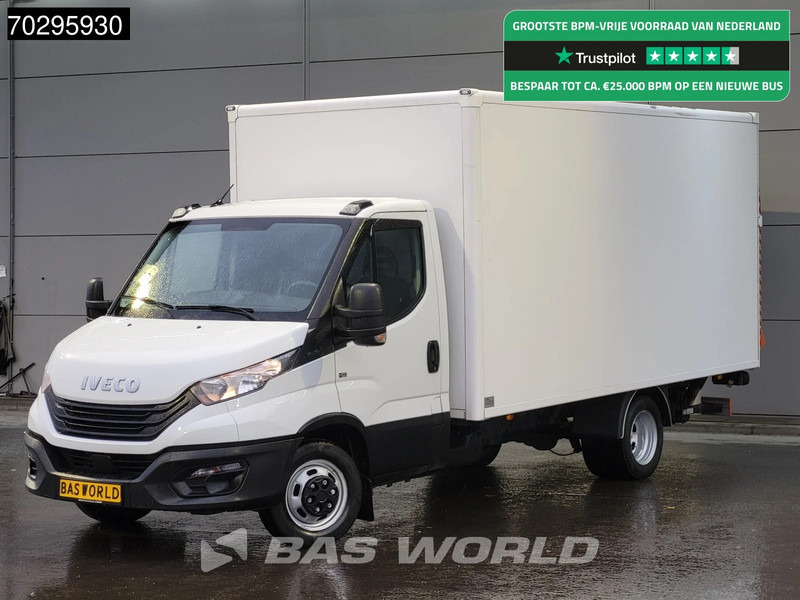 Iveco Daily 35C16 Laadklep Dubbellucht Bakwagen 160PK Airco Euro6 Meubelbak Koffer Airco - Furgoneta caja cerrada: foto 1 Iveco Daily 35C16 Laadklep Dubbellucht Bakwagen 160PK Airco Euro6 Meubelbak Koffer Airco - Furgoneta caja cerrada: foto 1