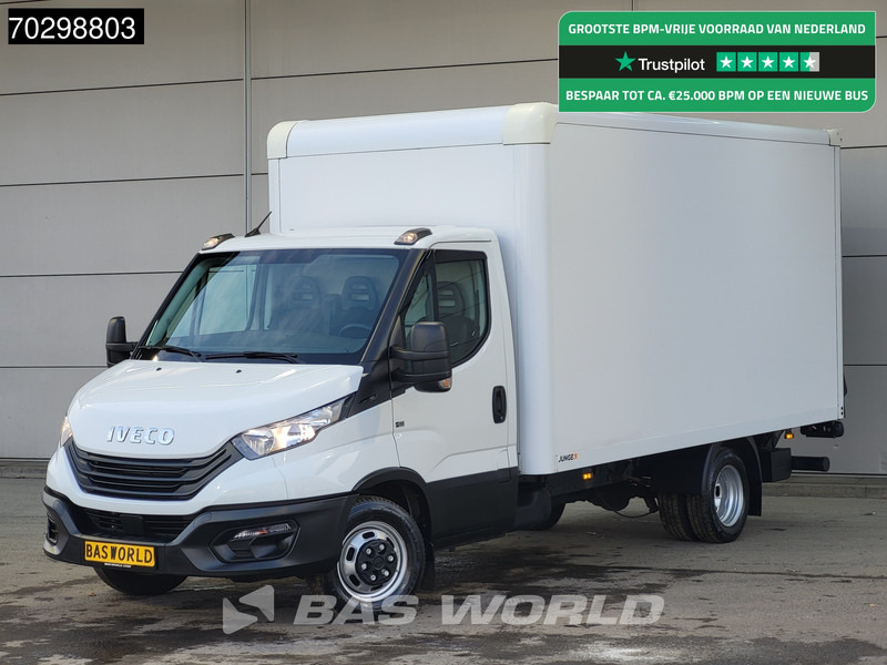 Iveco Daily 35C16 Laadklep Dubbellucht Bakwagen 160PK Airco Euro6 Meubelbak Koffer Airco - Furgoneta caja cerrada: foto 1 Iveco Daily 35C16 Laadklep Dubbellucht Bakwagen 160PK Airco Euro6 Meubelbak Koffer Airco - Furgoneta caja cerrada: foto 1