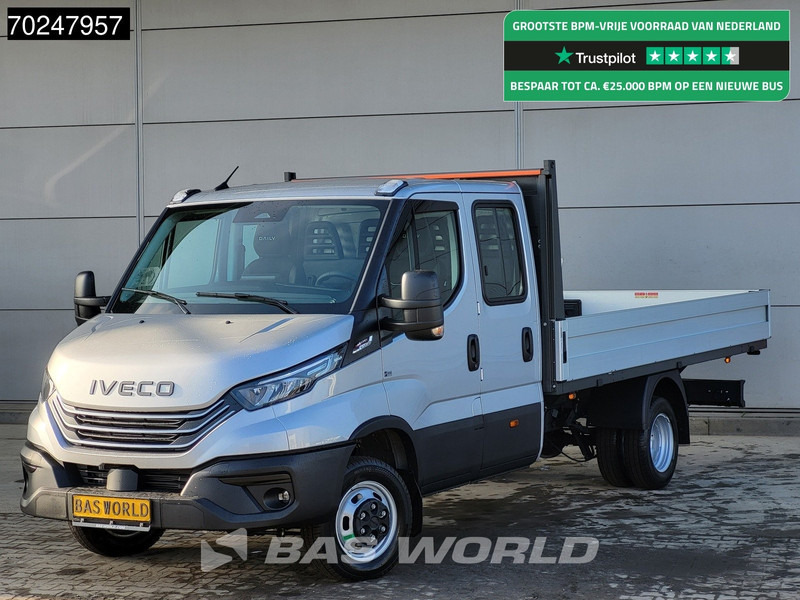 Iveco Daily 35C18 3.0L Automaat 180PK Dubbel Cabine Open Laadbak 2025-Model Dubbellucht 3,5t Trekvermogen ACC LED Navi Euro6 Pritsche Pickup - Furgoneta caja abierta: foto 1 Iveco Daily 35C18 3.0L Automaat 180PK Dubbel Cabine Open Laadbak 2025-Model Dubbellucht 3,5t Trekvermogen ACC LED Navi Euro6 Pritsche Pickup - Furgoneta caja abierta: foto 1