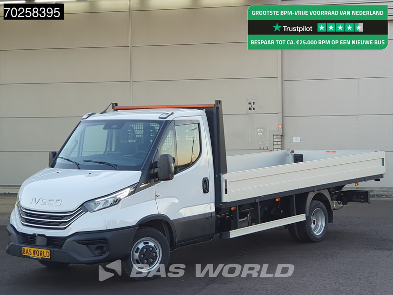 Iveco Daily 35C21 3.0L 210PK Automaat 485cm lange Open Laadbak Dubbellucht Pickup CarPlay ACC Airco - Furgoneta caja abierta: foto 1 Iveco Daily 35C21 3.0L 210PK Automaat 485cm lange Open Laadbak Dubbellucht Pickup CarPlay ACC Airco - Furgoneta caja abierta: foto 1
