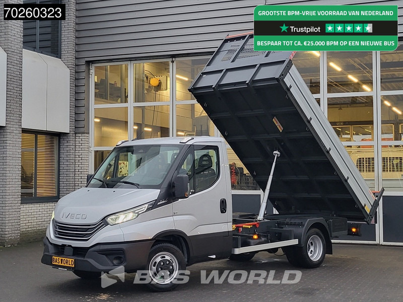 Iveco Daily 35C21 3.0L Automaat 210PK Open Laadbak Dubbellucht 2025-Model 3,5T Trekvermogen LED ACC Airco CarPlay Euro6 Tipper Benne Kieper - Furgoneta basculante: foto 1 Iveco Daily 35C21 3.0L Automaat 210PK Open Laadbak Dubbellucht 2025-Model 3,5T Trekvermogen LED ACC Airco CarPlay Euro6 Tipper Benne Kieper - Furgoneta basculante: foto 1