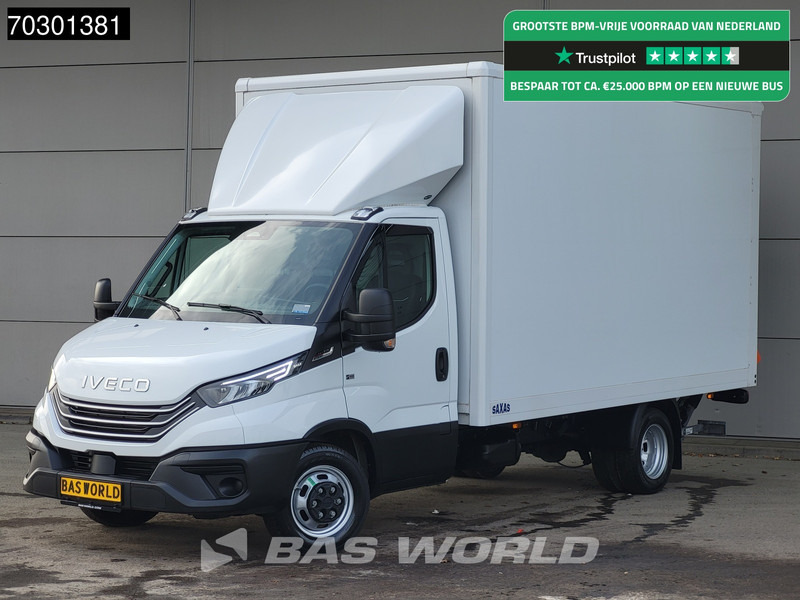 Iveco Daily 35C21 3.0L Automaat Laadklep Zijdeur Dubbellucht Bakwagen 210PK LED ACC Camera CarPlay 3,5t Trekgewicht D'Hollandia Euro6 Meubel - Furgoneta caja cerrada: foto 1 Iveco Daily 35C21 3.0L Automaat Laadklep Zijdeur Dubbellucht Bakwagen 210PK LED ACC Camera CarPlay 3,5t Trekgewicht D'Hollandia Euro6 Meubel - Furgoneta caja cerrada: foto 1