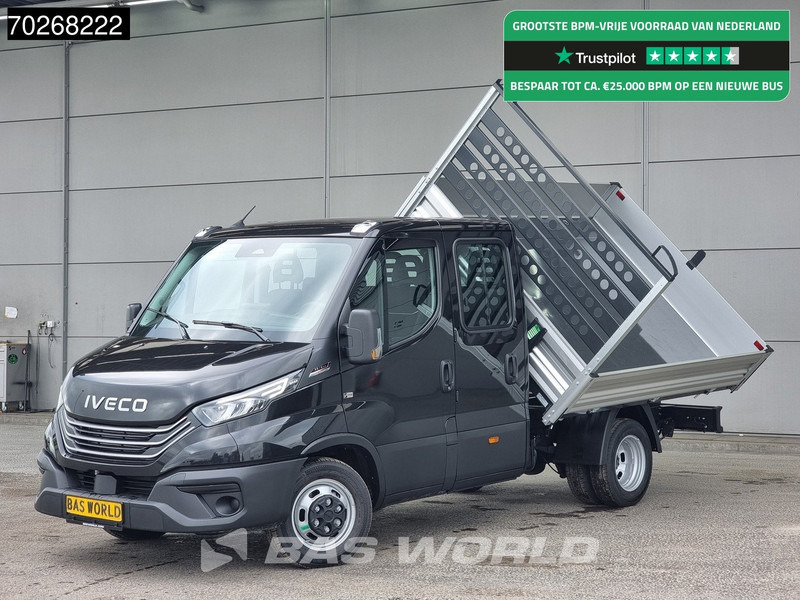 Iveco Daily 35C21 3 zijdige Kipper Dubbel Cabine 210PK 3.0L Dubbellucht Airco Cruise LED Camera Tipper 2m3 Airco - Furgoneta basculante: foto 1 Iveco Daily 35C21 3 zijdige Kipper Dubbel Cabine 210PK 3.0L Dubbellucht Airco Cruise LED Camera Tipper 2m3 Airco - Furgoneta basculante: foto 1