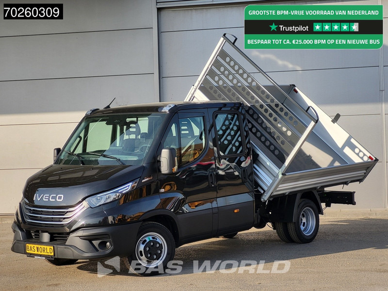 Iveco Daily 35C21 3 zijdige Kipper Dubbel Cabine 210PK 3.0L Dubbellucht Airco Cruise LED Camera Tipper Benne Kieper 2m3 Airco - Furgoneta basculante: foto 1 Iveco Daily 35C21 3 zijdige Kipper Dubbel Cabine 210PK 3.0L Dubbellucht Airco Cruise LED Camera Tipper Benne Kieper 2m3 Airco - Furgoneta basculante: foto 1
