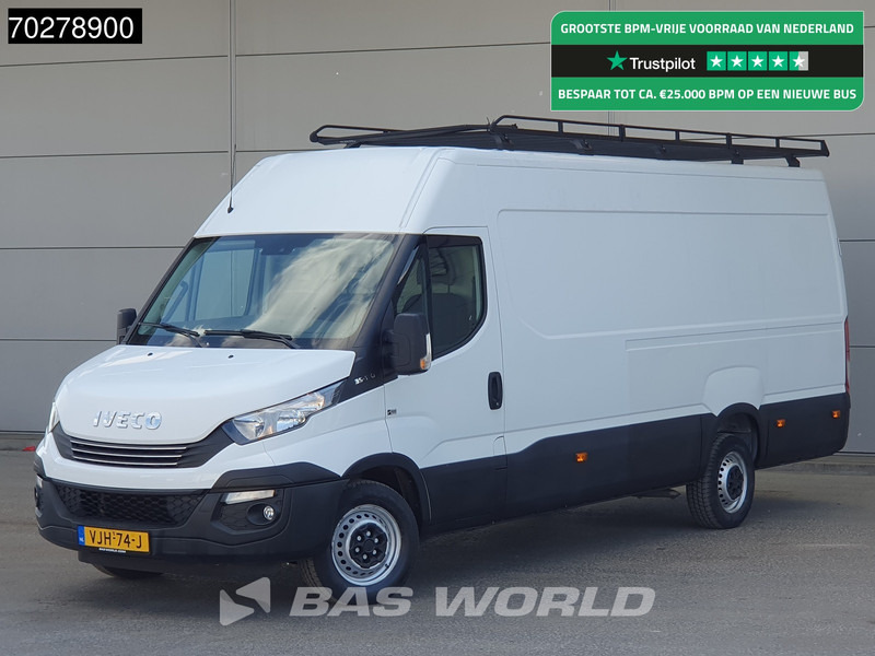 Furgón Iveco Daily 35S14 Automaat L3H2 3,5t Trekhaak Airco Cruise Camera Werkplaatsinrichting Parkeersensoren L4H2 16m3 Airco Trekhaak Cruise contr: foto 1