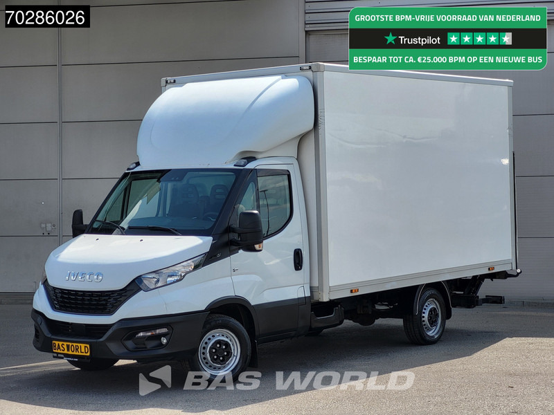 Iveco Daily 35S14 Laadklep Zijdeur Bakwagen Airco Cruise Euro6 Meubelbak Koffer 20m3 Airco Cruise control - Furgoneta caja cerrada: foto 1 Iveco Daily 35S14 Laadklep Zijdeur Bakwagen Airco Cruise Euro6 Meubelbak Koffer 20m3 Airco Cruise control - Furgoneta caja cerrada: foto 1