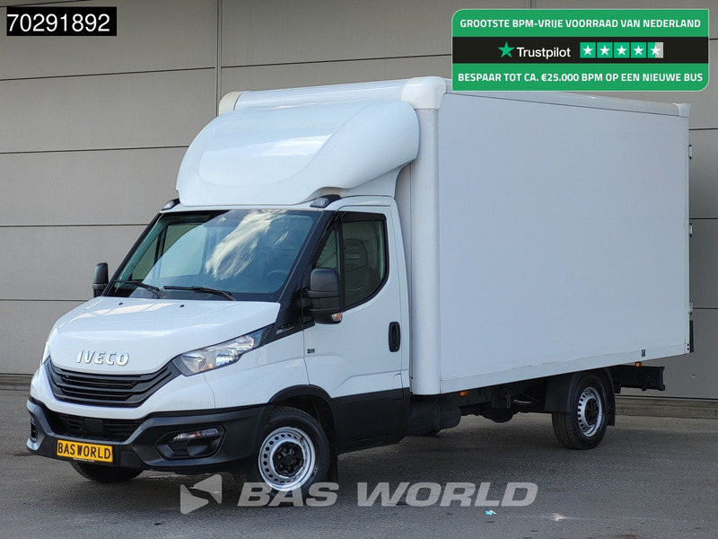 Iveco Daily 35S16 Automaat Bakwagen Achterdeuren 160PK Airco Camera Euro6 Meubelbak Koffer 21m3 Airco - Furgoneta caja cerrada: foto 1 Iveco Daily 35S16 Automaat Bakwagen Achterdeuren 160PK Airco Camera Euro6 Meubelbak Koffer 21m3 Airco - Furgoneta caja cerrada: foto 1
