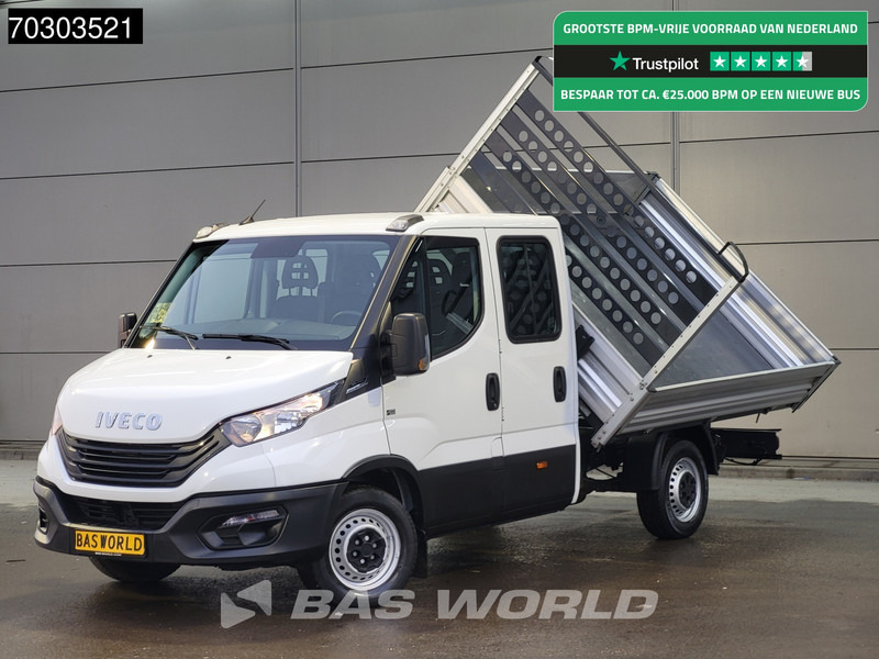 Iveco Daily 35S16 Driezijdige Automaat Kipper Dubbel Cabine 3,5t Trekhaak 160PK Airco Camera Euro6 Tipper Benne Kieper Airco Trekhaak - Furgoneta basculante: foto 1 Iveco Daily 35S16 Driezijdige Automaat Kipper Dubbel Cabine 3,5t Trekhaak 160PK Airco Camera Euro6 Tipper Benne Kieper Airco Trekhaak - Furgoneta basculante: foto 1