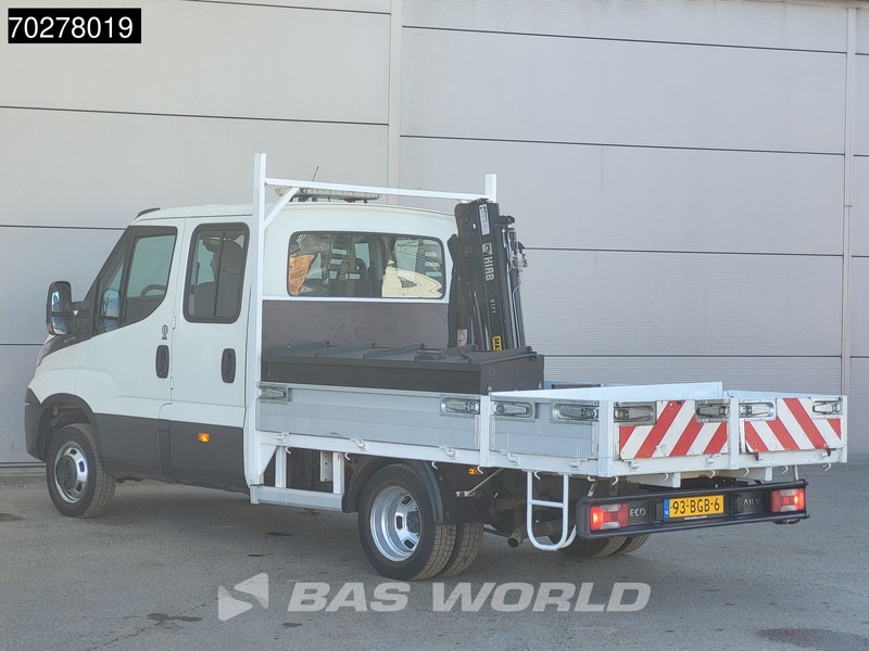 Iveco Daily 50C17 3.0L Automaat DC Open laadbak Kraan Hiab 017T-2 Airco APK 10-2025 Pickup Crane Kraanwagen Pritsche Airco Dubbel cabine - Furgoneta caja abierta: foto 2 Iveco Daily 50C17 3.0L Automaat DC Open laadbak Kraan Hiab 017T-2 Airco APK 10-2025 Pickup Crane Kraanwagen Pritsche Airco Dubbel cabine - Furgoneta caja abierta: foto 2