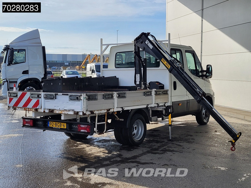 Iveco Daily 50C17 3,0L Automaat HIAB 017T-2 DC Open laadbak Dubbellucht Airco Euro6 Pickup Crane Kraanwagen Pritsche Airco Dubbel cabine - Furgoneta caja abierta: foto 2 Iveco Daily 50C17 3,0L Automaat HIAB 017T-2 DC Open laadbak Dubbellucht Airco Euro6 Pickup Crane Kraanwagen Pritsche Airco Dubbel cabine - Furgoneta caja abierta: foto 2
