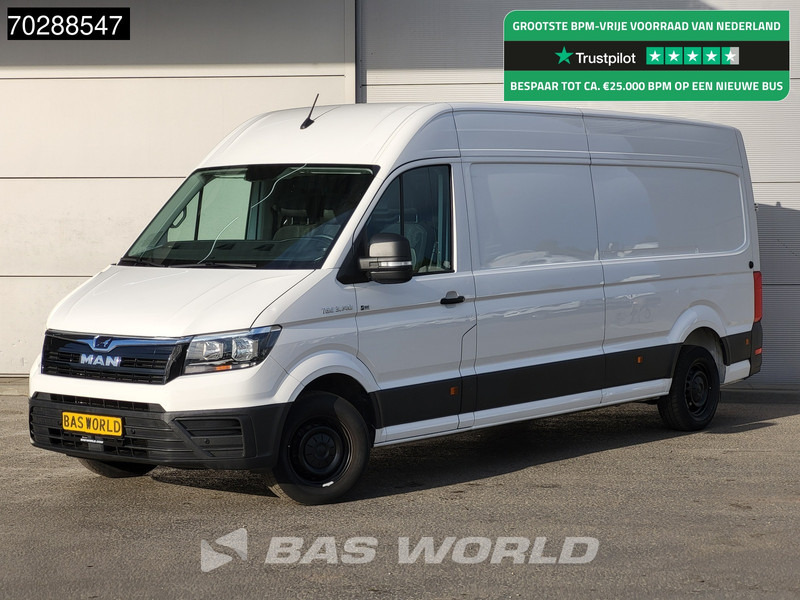 MAN TGE 3.140 Automaat L4H3 Airco Camera Parkeersensoren L3H2 15m3 Airco - Furgón: foto 1 MAN TGE 3.140 Automaat L4H3 Airco Camera Parkeersensoren L3H2 15m3 Airco - Furgón: foto 1
