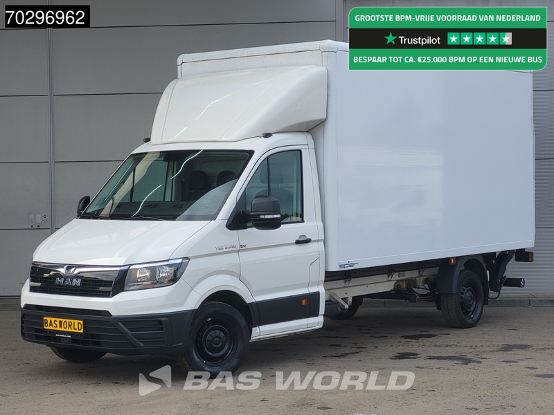 MAN TGE 3.140 Laadklep Automaat Bakwagen Airco Cruise Camera Euro6 Meubelbak Koffer Airco Cruise control - Furgoneta caja cerrada: foto 1 MAN TGE 3.140 Laadklep Automaat Bakwagen Airco Cruise Camera Euro6 Meubelbak Koffer Airco Cruise control - Furgoneta caja cerrada: foto 1