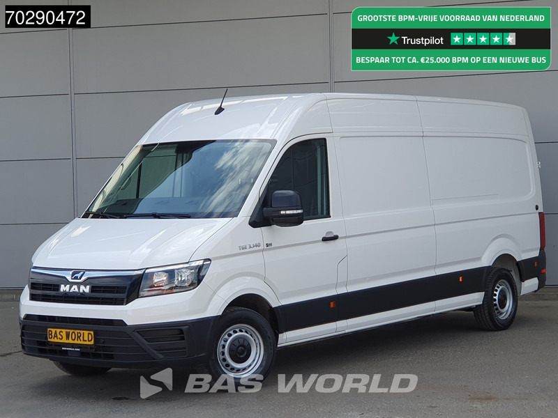 MAN TGE 3.180 COMING SOON! Automaat 180PK L4H3 Airco Cruise Camera Parkeersensoren Euro6 L3H2 15m3 Airco - Furgón: foto 1 MAN TGE 3.180 COMING SOON! Automaat 180PK L4H3 Airco Cruise Camera Parkeersensoren Euro6 L3H2 15m3 Airco - Furgón: foto 1
